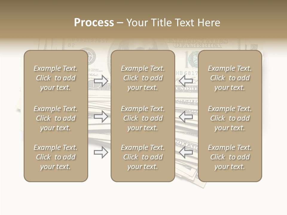 Cash Wealth American PowerPoint Template