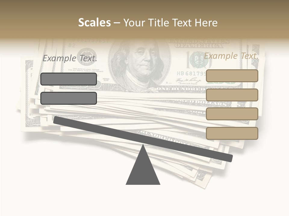 Cash Wealth American PowerPoint Template