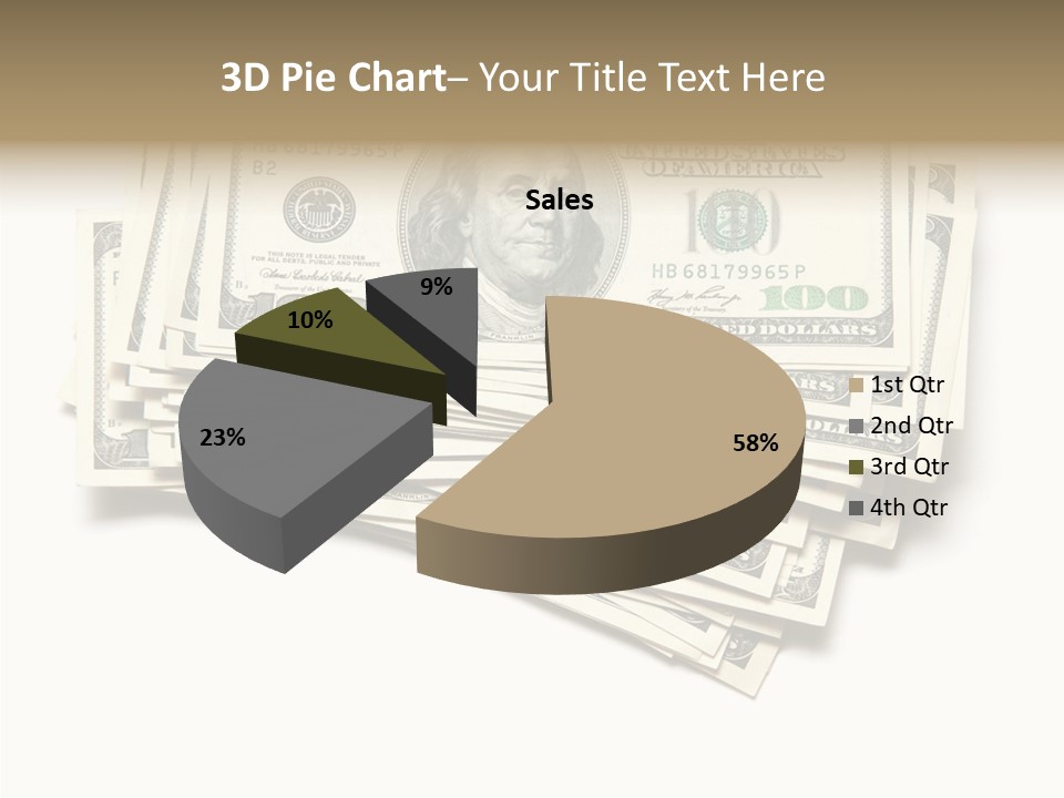Cash Wealth American PowerPoint Template