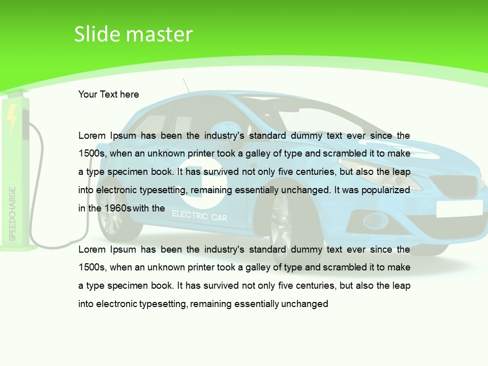 Gaz Earth Petrole PowerPoint Template