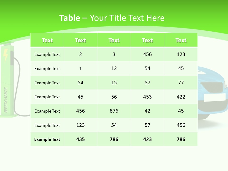Gaz Earth Petrole PowerPoint Template