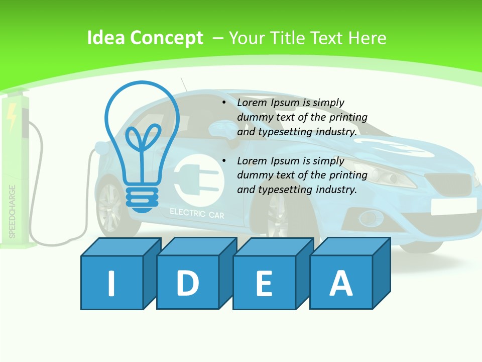 Gaz Earth Petrole PowerPoint Template