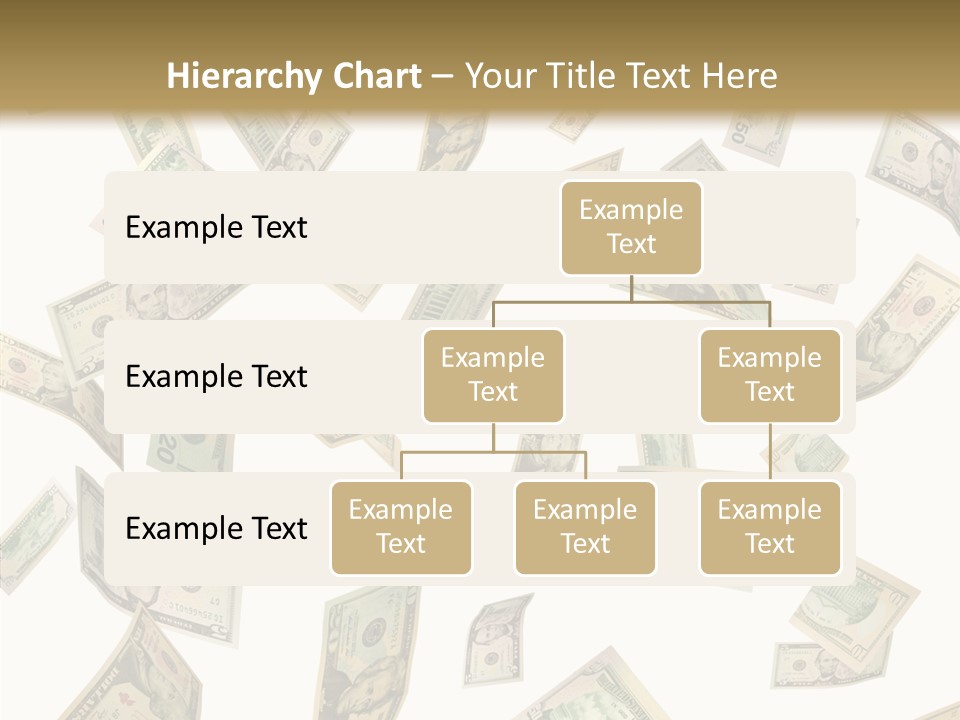 Hundred Falling Paying PowerPoint Template