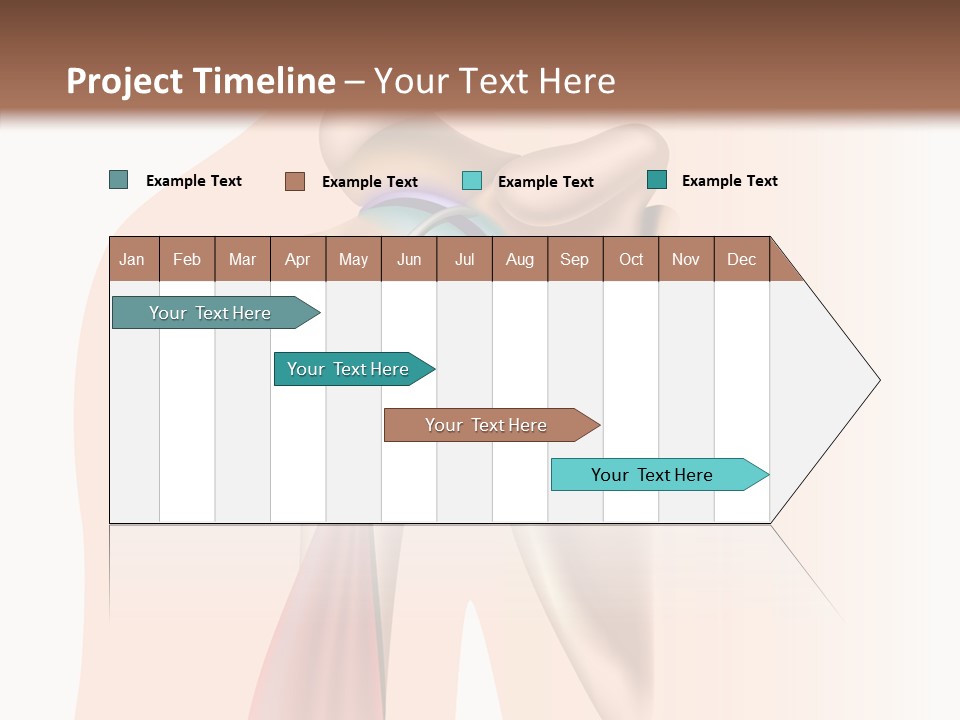 Fitness Tendon Illustration PowerPoint Template