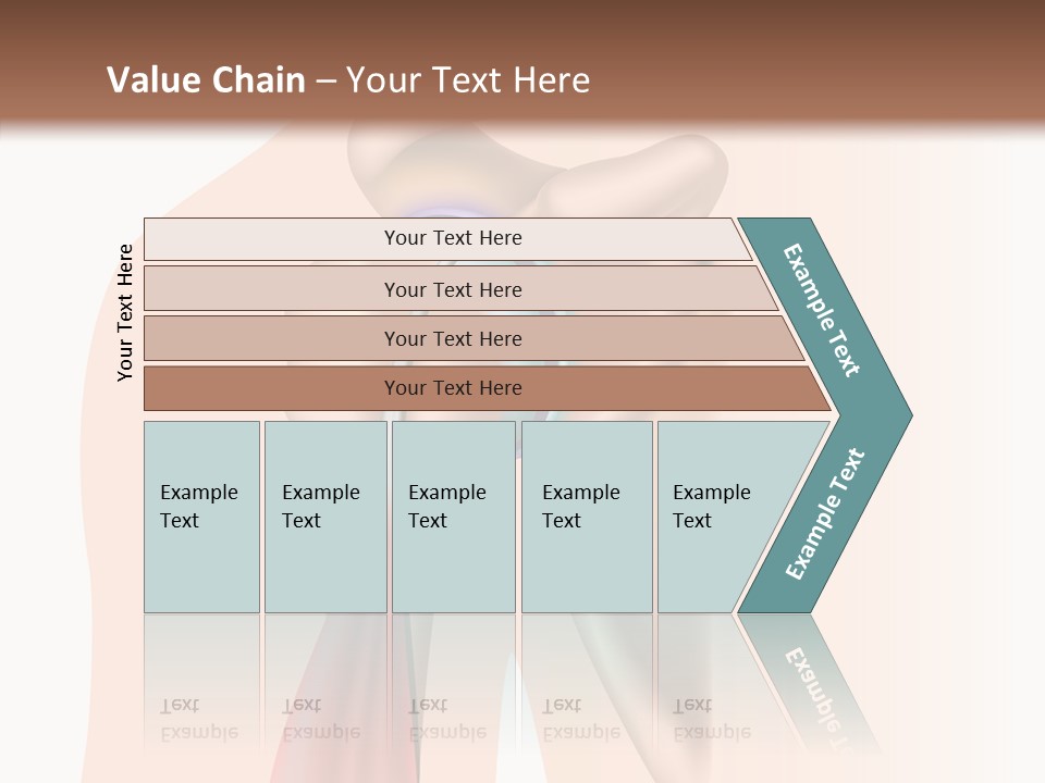 Fitness Tendon Illustration PowerPoint Template