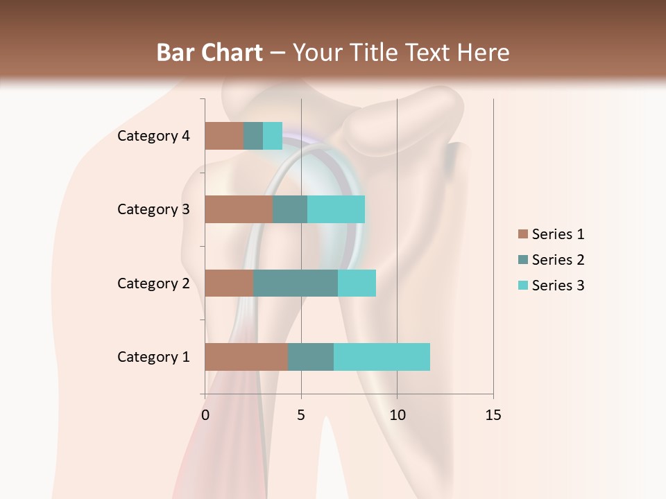Fitness Tendon Illustration PowerPoint Template