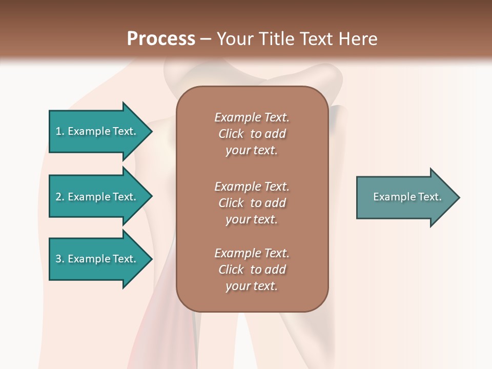 Fitness Tendon Illustration PowerPoint Template