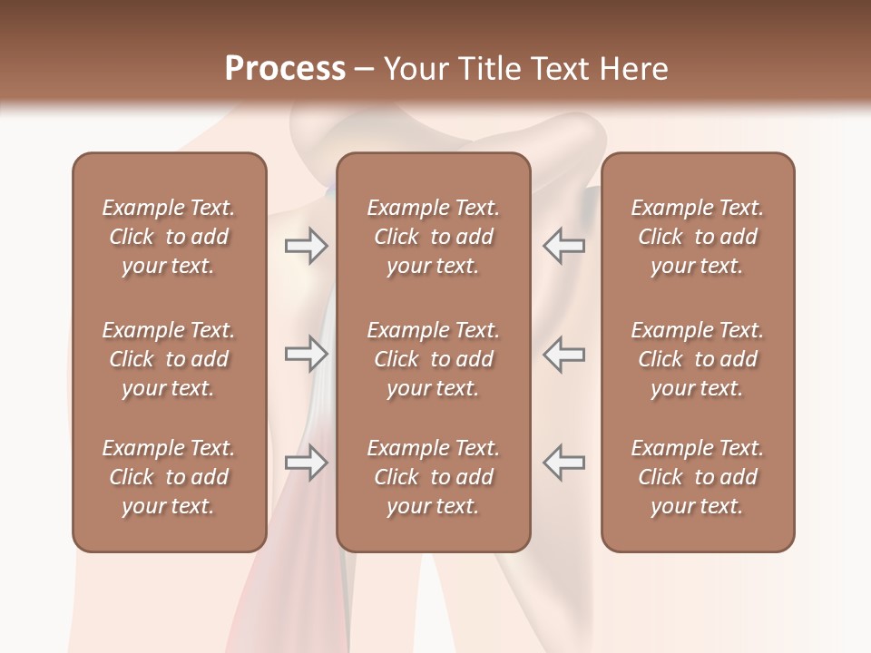 Fitness Tendon Illustration PowerPoint Template