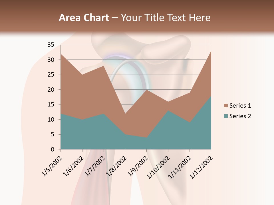 Fitness Tendon Illustration PowerPoint Template