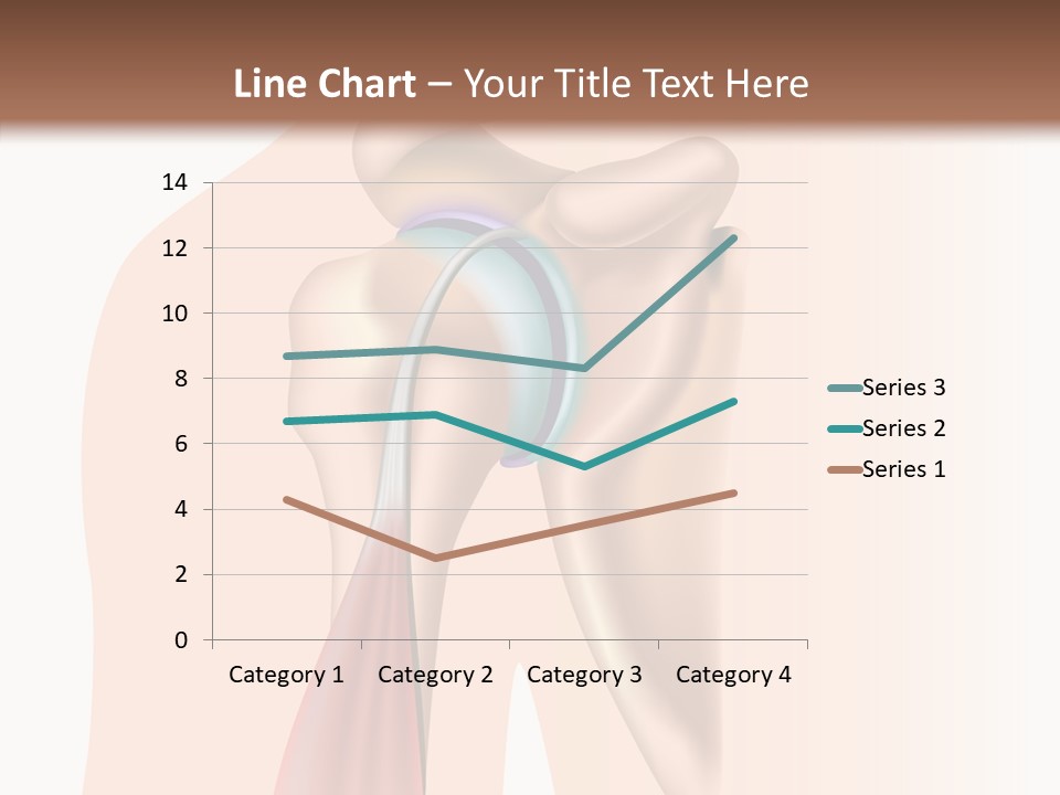 Fitness Tendon Illustration PowerPoint Template