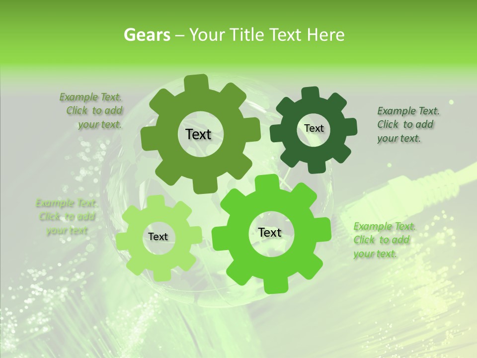 Telecommunications Fast Communication PowerPoint Template