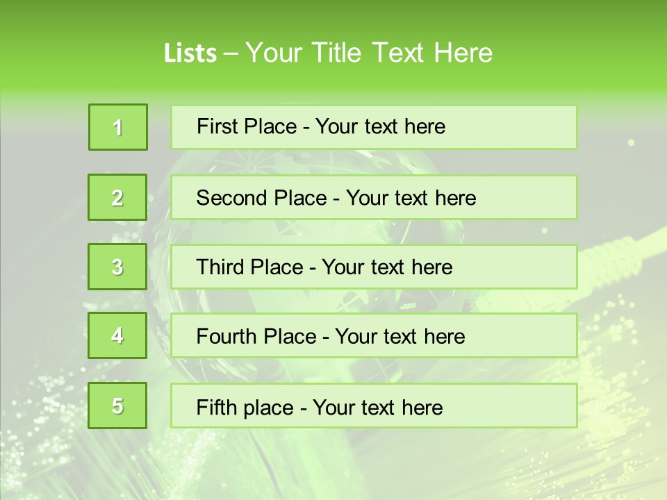 Telecommunications Fast Communication PowerPoint Template
