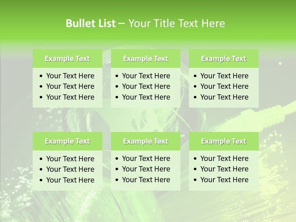 Telecommunications Fast Communication PowerPoint Template
