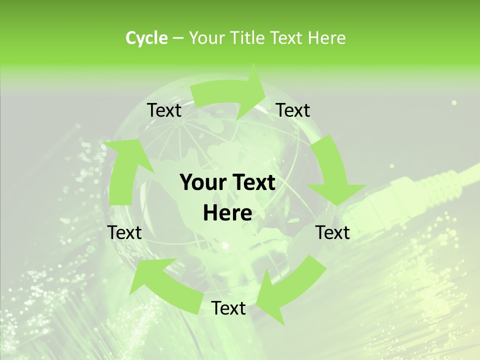 Telecommunications Fast Communication PowerPoint Template