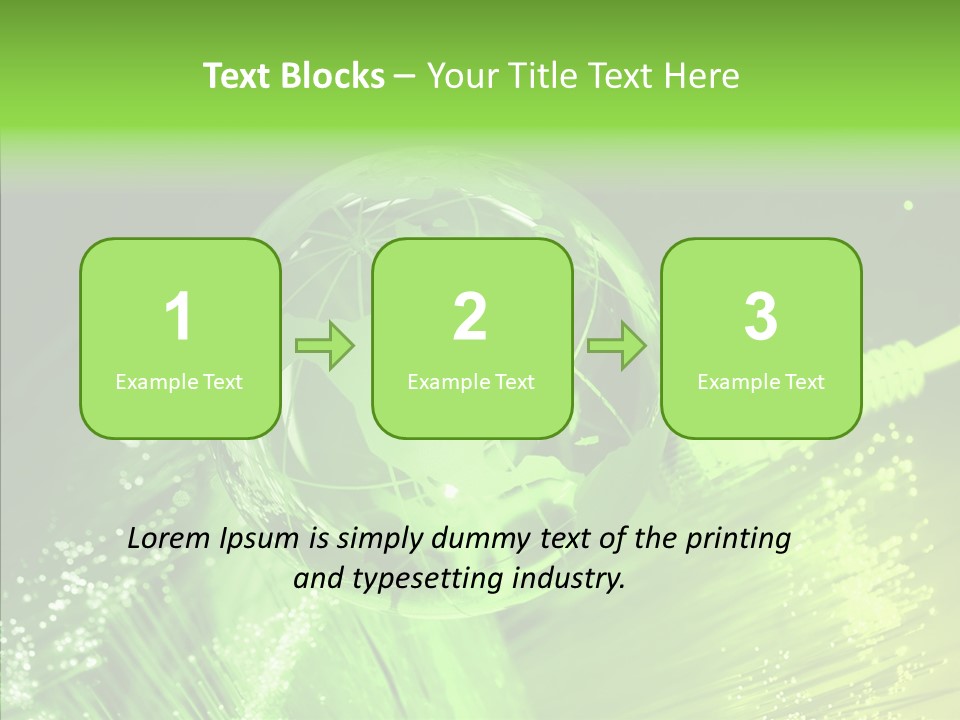 Telecommunications Fast Communication PowerPoint Template