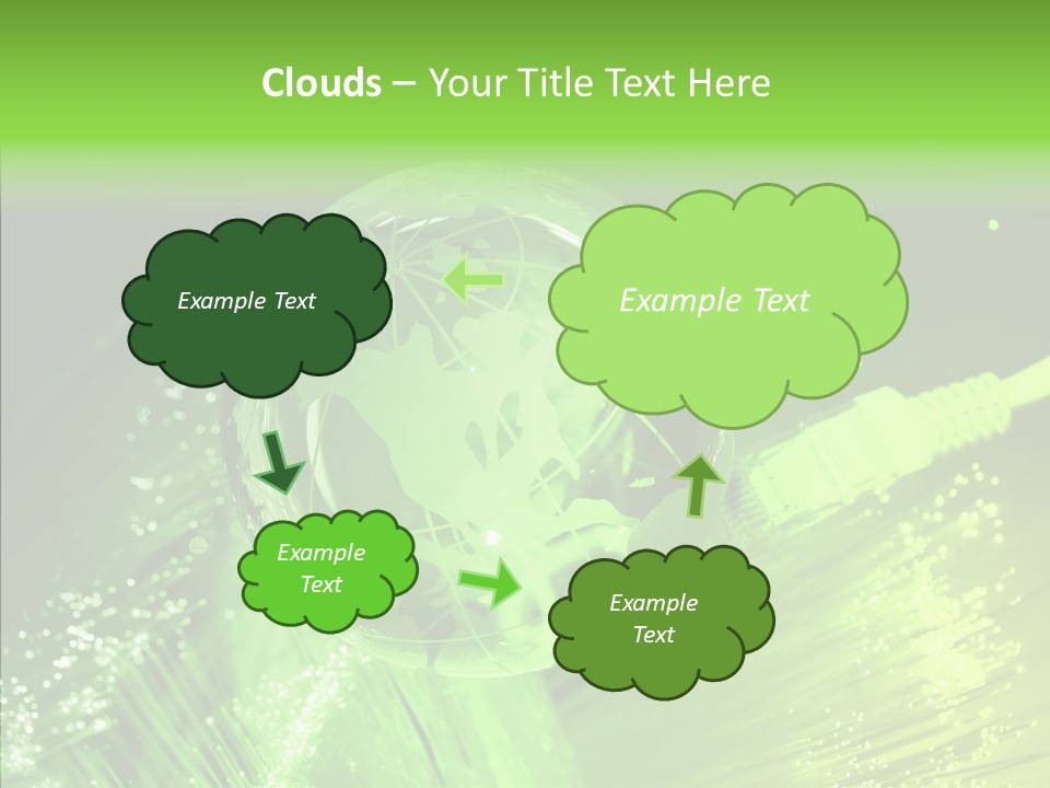 Telecommunications Fast Communication PowerPoint Template