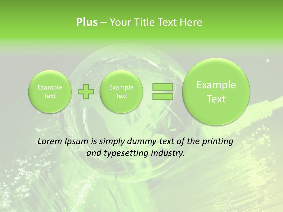 Telecommunications Fast Communication PowerPoint Template