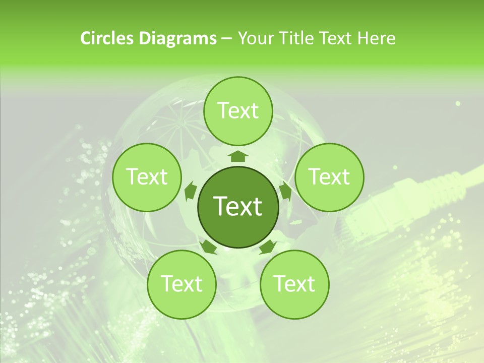 Telecommunications Fast Communication PowerPoint Template
