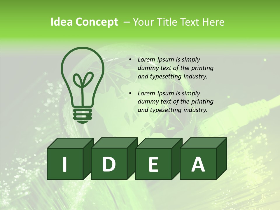 Telecommunications Fast Communication PowerPoint Template