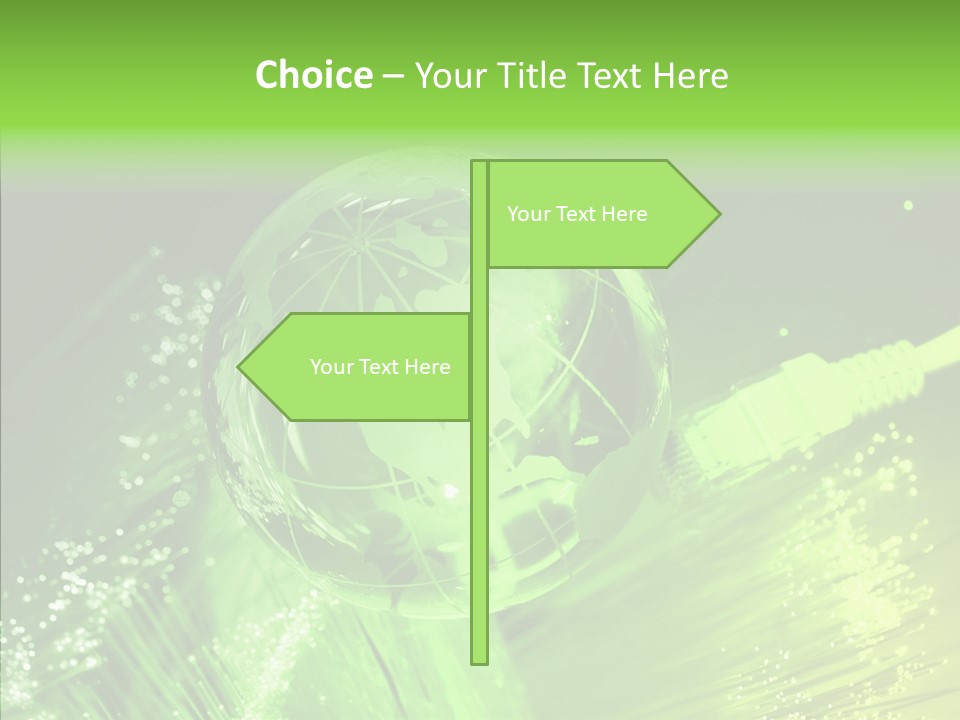 Telecommunications Fast Communication PowerPoint Template
