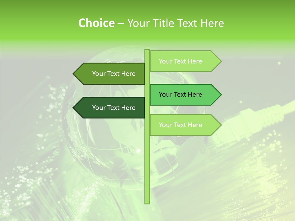 Telecommunications Fast Communication PowerPoint Template