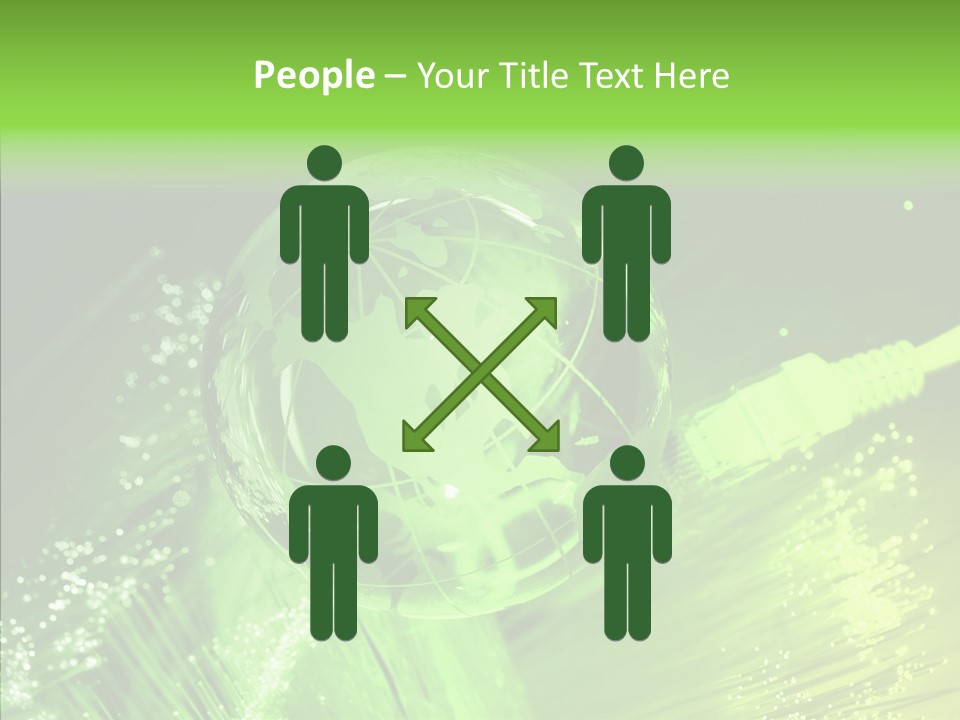 Telecommunications Fast Communication PowerPoint Template