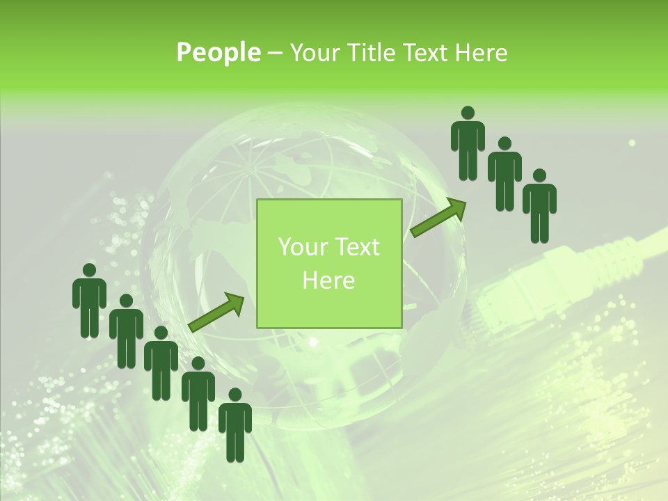 Telecommunications Fast Communication PowerPoint Template