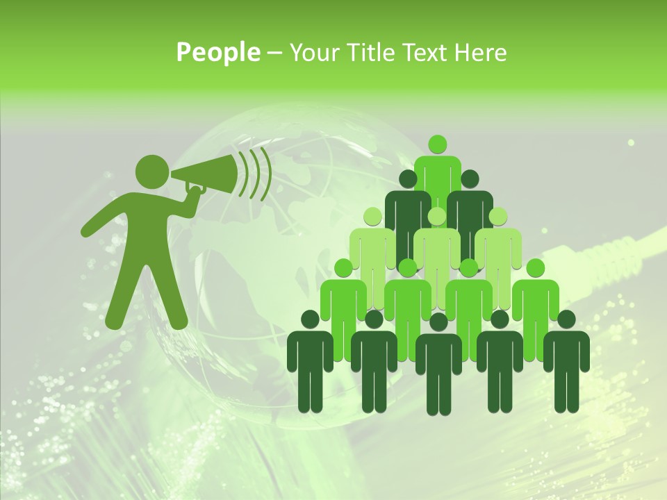Telecommunications Fast Communication PowerPoint Template