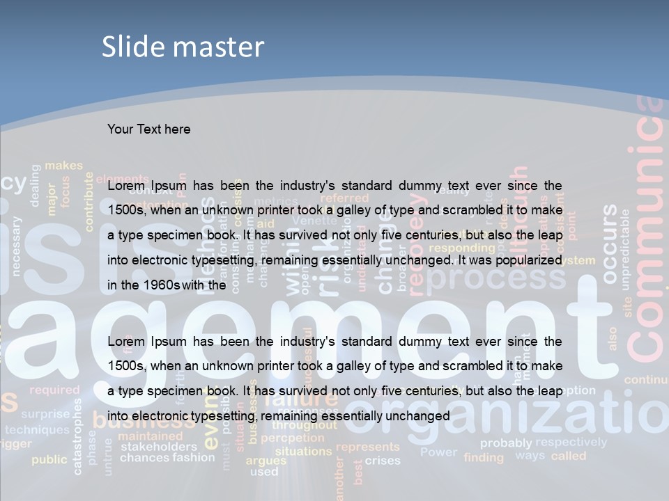 Methods Risk Crisis PowerPoint Template