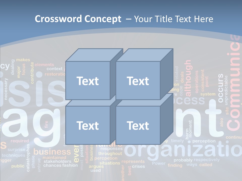 Methods Risk Crisis PowerPoint Template