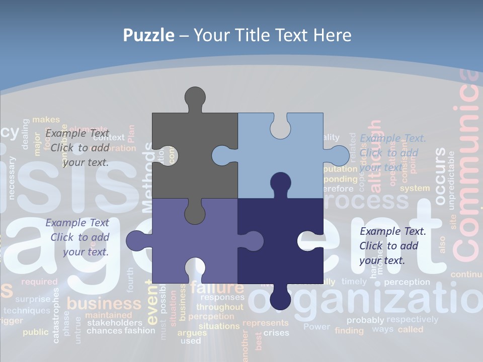 Methods Risk Crisis PowerPoint Template