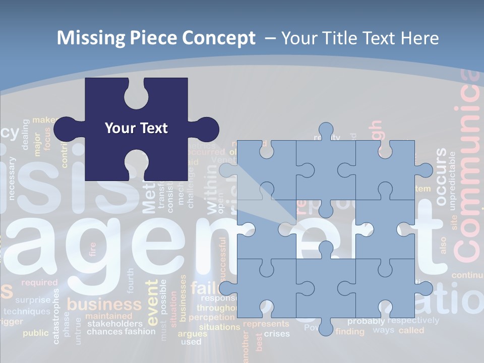 Methods Risk Crisis PowerPoint Template