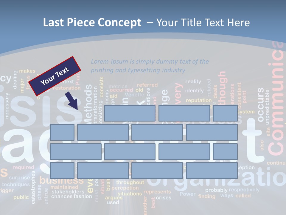 Methods Risk Crisis PowerPoint Template