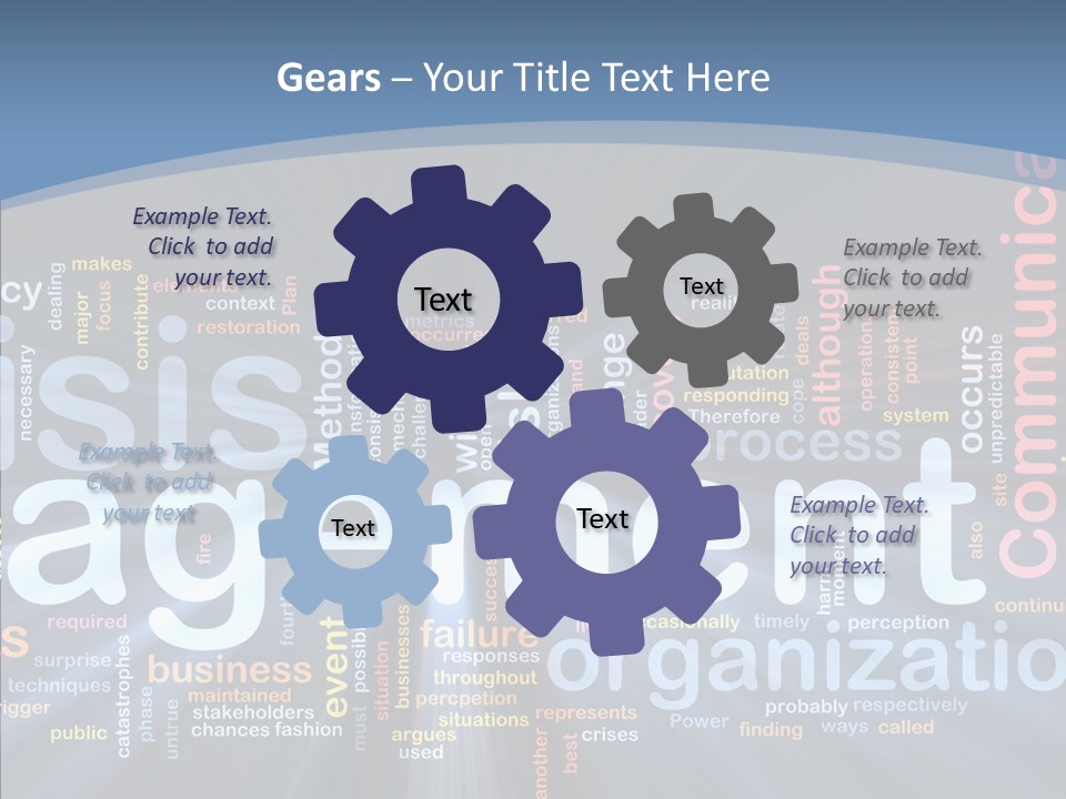 Methods Risk Crisis PowerPoint Template