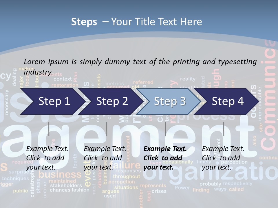Methods Risk Crisis PowerPoint Template