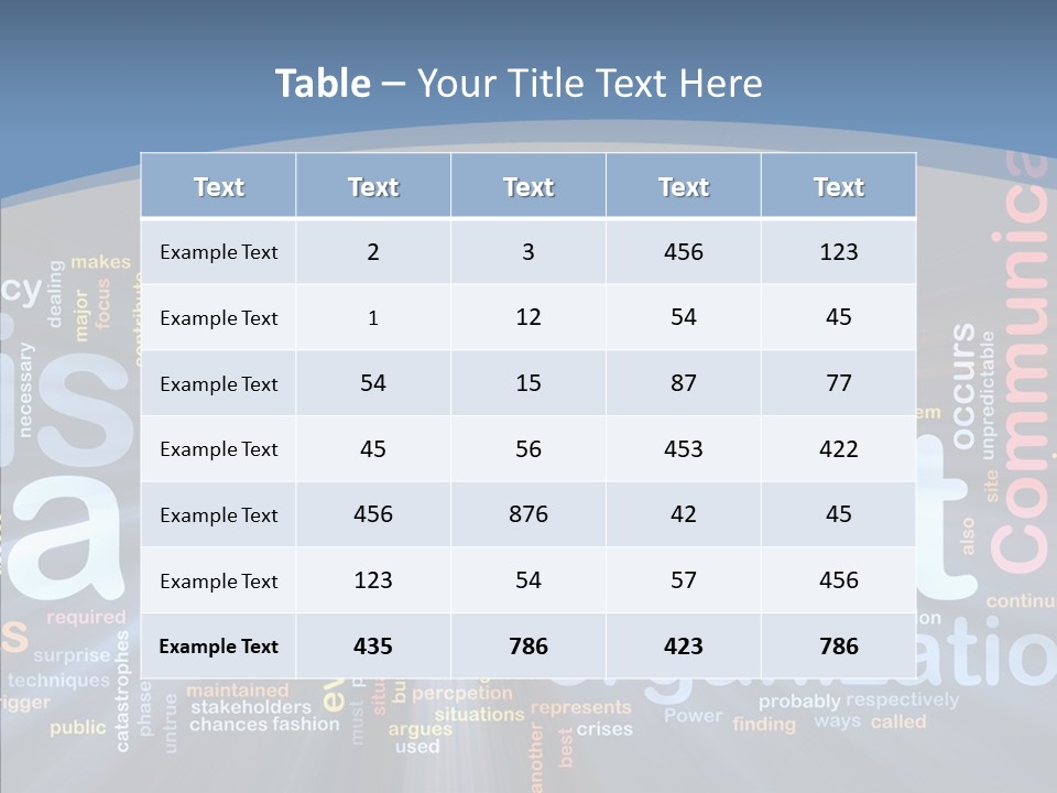 Methods Risk Crisis PowerPoint Template