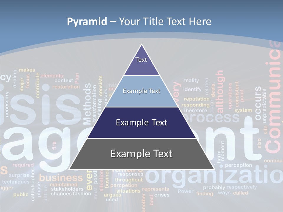 Methods Risk Crisis PowerPoint Template