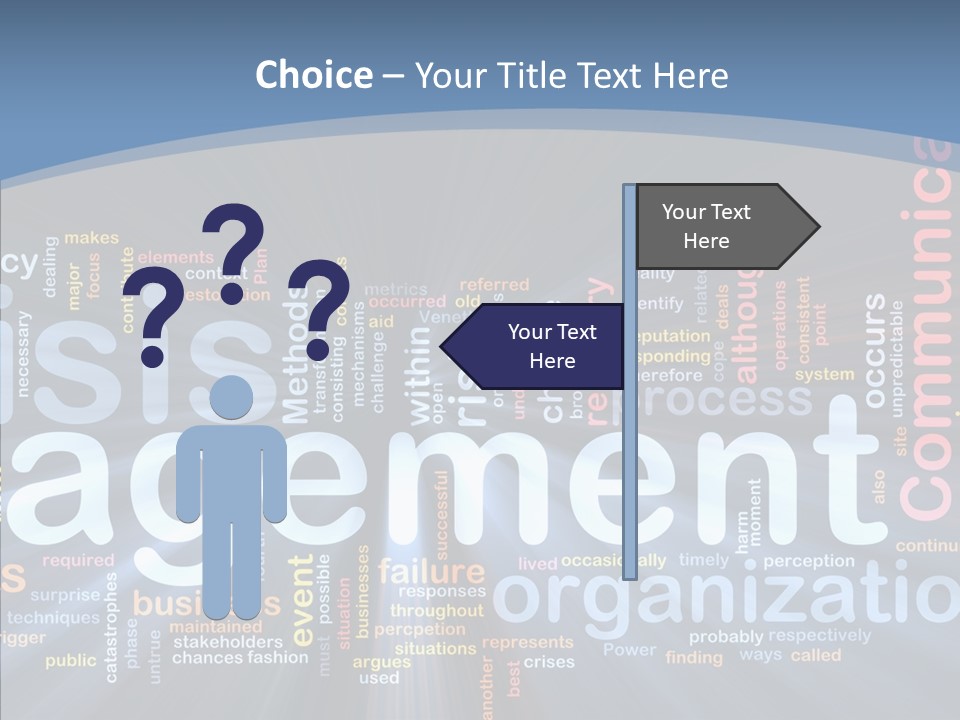 Methods Risk Crisis PowerPoint Template