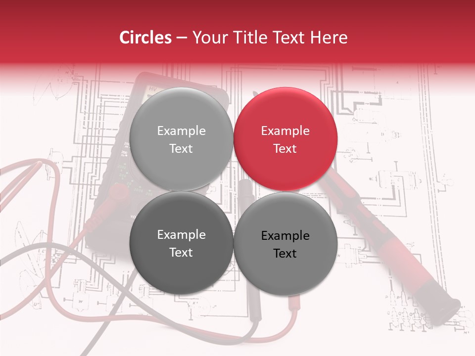 Digital Electrician Fuse PowerPoint Template