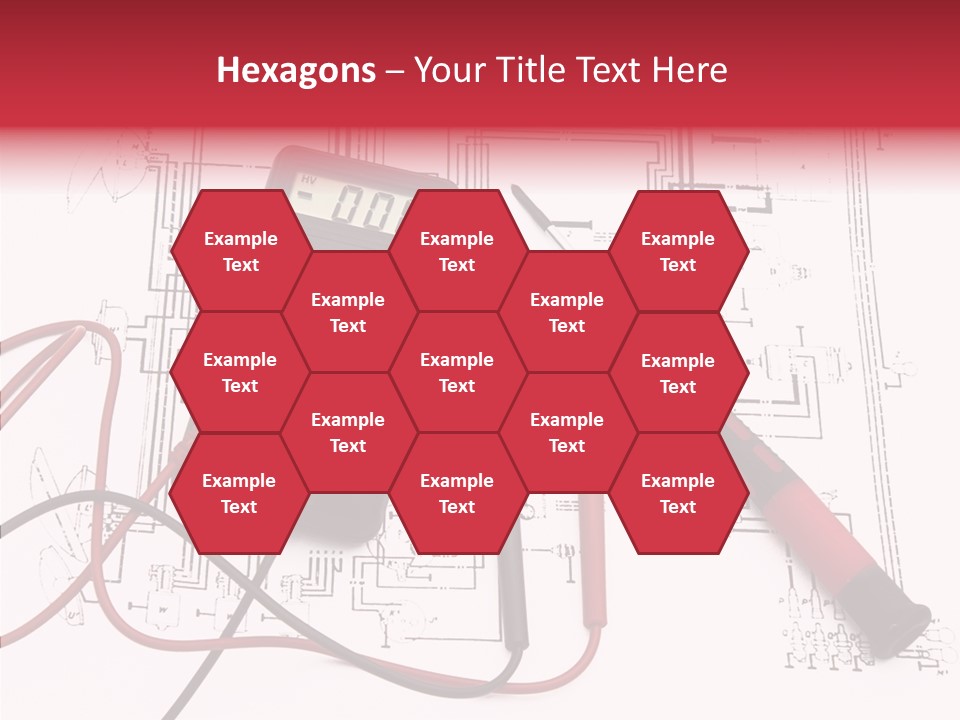 Digital Electrician Fuse PowerPoint Template