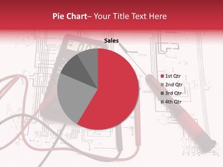 Digital Electrician Fuse PowerPoint Template