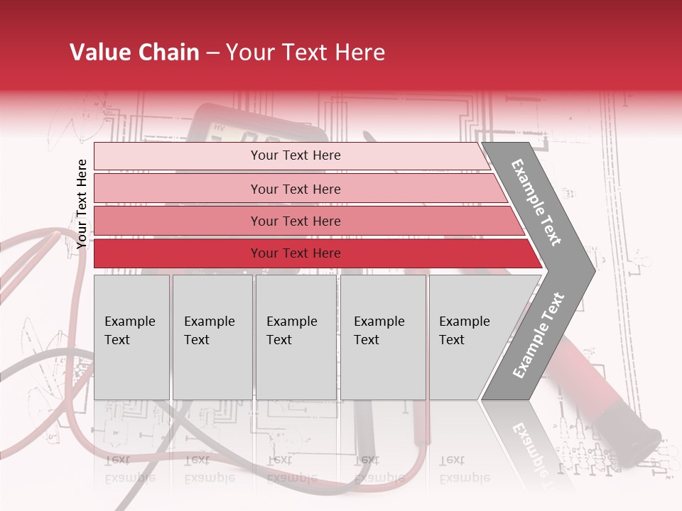 Digital Electrician Fuse PowerPoint Template
