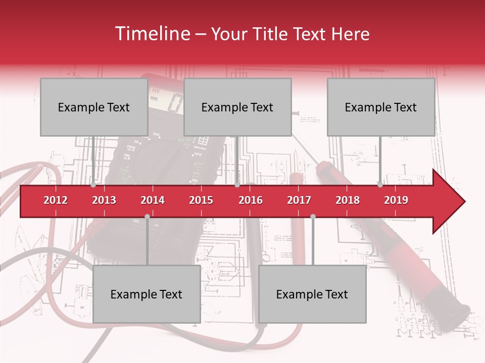 Digital Electrician Fuse PowerPoint Template