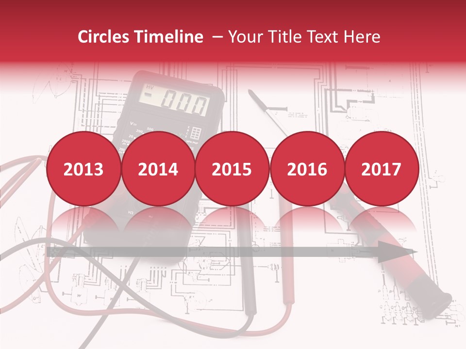 Digital Electrician Fuse PowerPoint Template