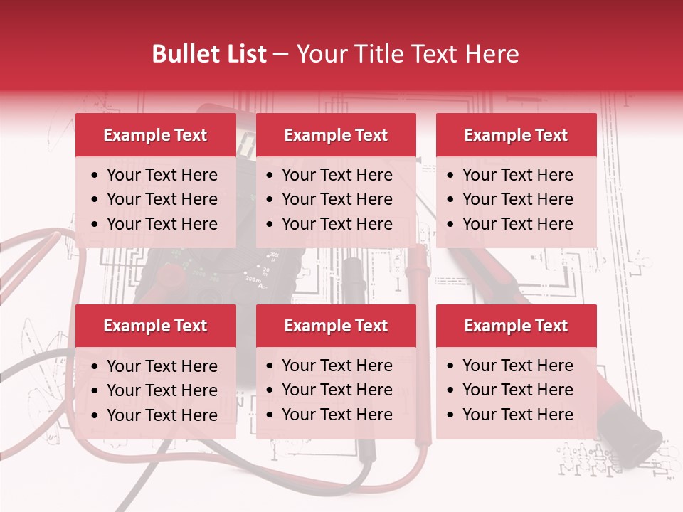 Digital Electrician Fuse PowerPoint Template