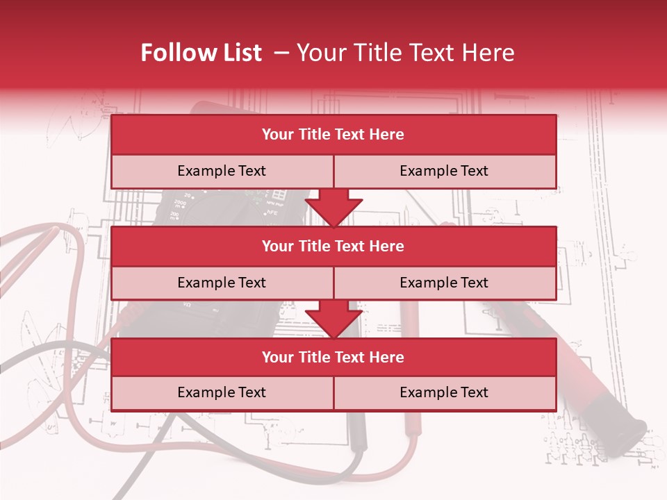 Digital Electrician Fuse PowerPoint Template