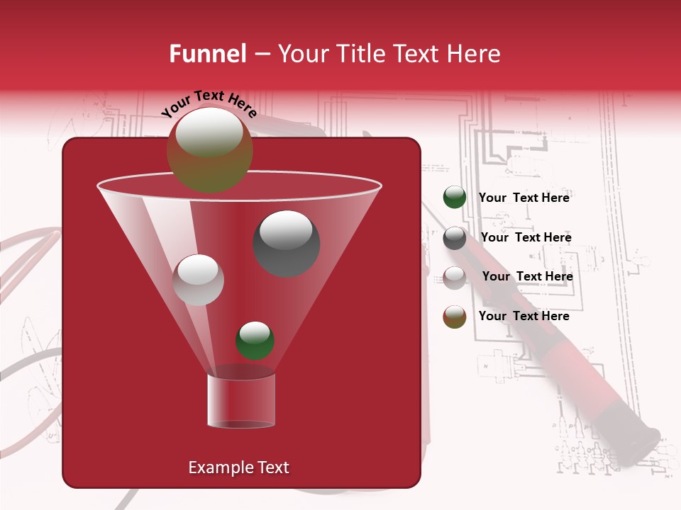 Digital Electrician Fuse PowerPoint Template