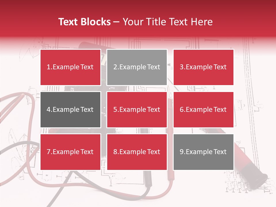 Digital Electrician Fuse PowerPoint Template