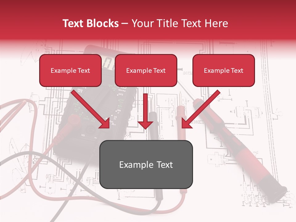 Digital Electrician Fuse PowerPoint Template