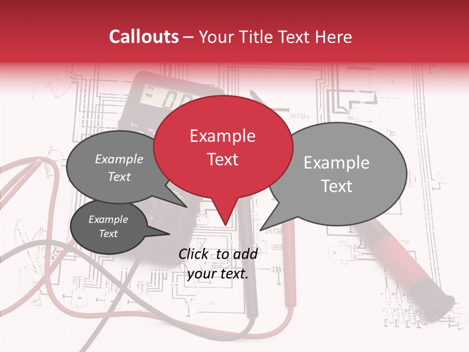 Digital Electrician Fuse PowerPoint Template
